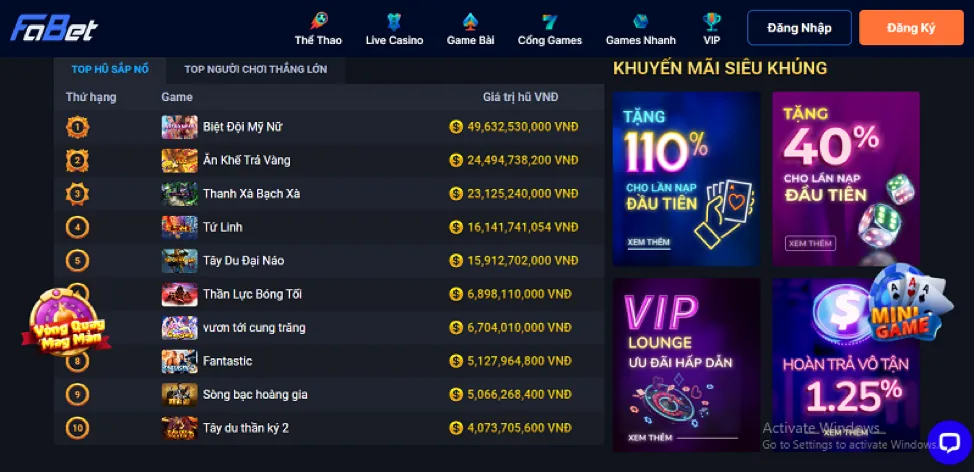 Sự kiện và giải đấu 6789bet